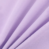 Tissu en coton peigné 32s 40 fils pour sweat-shirt simple face 170-220g, tricoté, couleur unie, haute élasticité, pour garçons