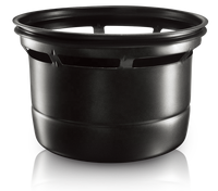 GTAP06-DA1 Friteuse à air électrique multifonction 2-en-1 en acier inoxydable 6L avec cuiseur vapeur et sauteuse, design à couvercle unique, pour usage domestique