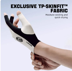 Guantes de Billar Nooker de Alta Calidad con Diseño Sin Costuras, Logotipos Personalizados, para <span class=keywords><strong>Mano</strong></span> Derecha, <span class=keywords><strong>Segunda</strong></span> Piel - Product Image 3