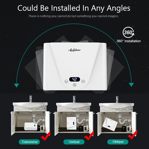 Calentador de Agua para Baño, Económico, 5500W, con Protección ELCB, Pantalla LED, para Instalar Debajo del Lavabo, Modelo Popular - Product Image 5