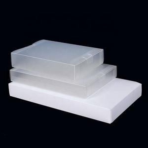 Boîtes cadeaux personnalisées écologiques en PET avec logo en relief, impression UV, emballage plastique recyclé - Product Image 6