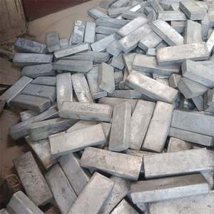 Vente chaude Lingots de zinc de haute qualité de marque OEM 25 kg Origine CN HEB à bas prix - Product Image 1
