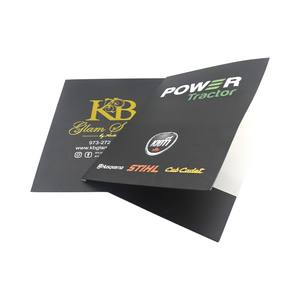 Individuell Bedruckte <span class=keywords><strong>A4</strong></span> Visitenkarten-Präsentationsmappe mit Folienkaschierung - Product Image 1