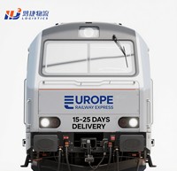 Transitaire Chine-Europe Pays-Bas DDP Transport ferroviaire Articles surdimensionnés Batteries FBA Expert en transport de batteries