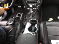Kit complet de garnitures intérieures en fibre de carbone véritable de haute qualité pour Ford Mustang Shelby GT350 GT500 2015-2023
