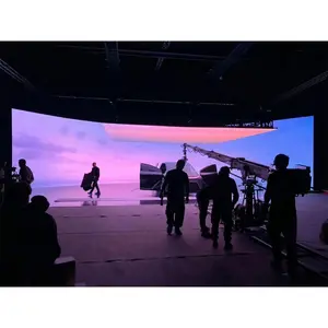 8Ft X 12Ft 실내 창조적 인 가상 시네마 3D 4D 벽 led 비디오 패널 P26 Led 벽 디스플레이 화면 케이스