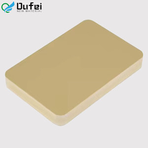 Paneles de Pared de Tableros de Espuma de PVC WPC Amarillos Resistentes al Agua - Product Image 4