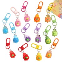 Porte-clés tortue lumineuse en résine, breloque phosphorescente pour sac et décoration de clés