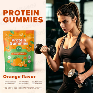 Gomitas de Proteína para Aumentar de Peso, <span class=keywords><strong>Creatina</strong></span> Monohidrato, Electrolitos, Proteína y Colágeno, Gran Venta - Product Image 4