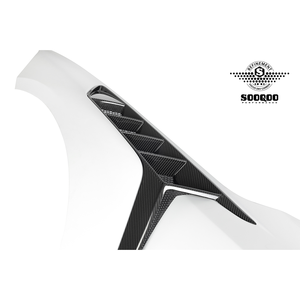 Aile latérale ventilée M3 G80 SQ-V2, finition apprêt blanche - Product Image 4