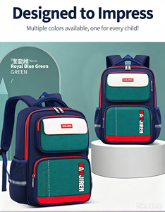 High Quality Large Capacity Waterproof Wear‑resistant Custom Logo Wholesale Student <b>Backpack</b> - Product Image 2