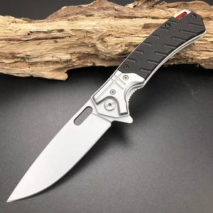 Cuchillo de bolsillo plegable con mango G10 para camping, supervivencia y caza al aire libre, calidad DIY, venta al por mayor - Product Image 2