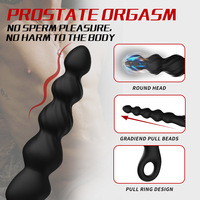 Machine de masturbation masculine à billes, forte vibration, 12 fréquences, masseur de prostate à billes pour l'extérieur, articles sexuels pour adultes