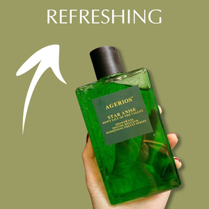 Wholesale Agerios Perfume Body Shower Gel 300ml Organic Herbal Whitening Bubble Lasting Moisturizing Refreshing Bath Gel - Product Image 3