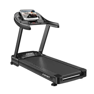 Máquina de exercício curvo dobrável 5hp, máquina para caminhada, academia, corrida, caminhada, corridas e caminhadas, cinto, oem, 2022