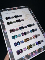 Nouveauté - Échantillon Gratuit - Gel UV pour Ongles Effet Œil de Chat Magique 9D Double Face Sans HEMA - Pour Salon de Manucure et DIY