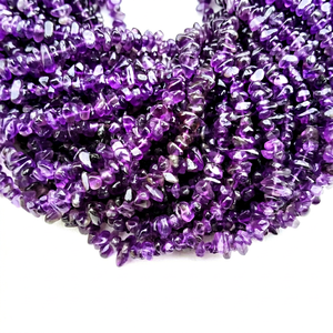 Multi Color Amethyst Round Chip Beads Loose Stone SRK GEMS From Rajasthan with Third Party Appraisal for Jewelry Making - Product Image 1