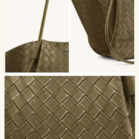 Sac fourre-tout pour femme, livraison rapide, léger, tissé à la main, nouveau design pour filles, été, ouvert, pour les voyages, essentiel au quotidien, JW PEI