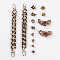 Luxe Mexicain Boucle Charme pour Métal Bling Enfants Charmes Boucle Designer Sandales Diamant Crocs Chaussures Boucles