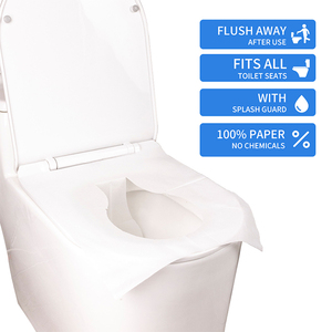 Lot de Voyage Hygiénique de Protège-Sièges de Toilettes Jetables en Papier Dissolvable - Product Image 3