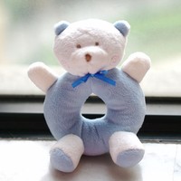 Jouet pour chien en peluche enrichissant, écologique et non toxique, ours, lapin, bâton à mâcher, hochet, couineur pour le broyage des dents, jeu interactif