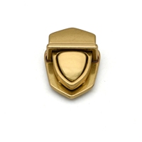 Fermoirs à bouton-poussoir en laiton massif pour sacs, étuis, sacs à main, porte-monnaie et porte-documents en cuir