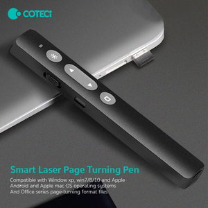 COTECi Remote Control 2.4GHz USB Wireless Presenter Clicker PowerPoint Remote Control <strong>Laser</strong> <strong>Pointer</strong> Pen Clicker <strong>Presentation</strong> - Product Image 4