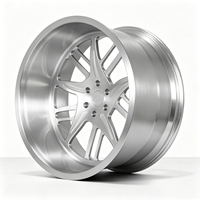 Jantes forgées personnalisées SL 22 24 26 28 30 pouces 6x5.5 8x6.5 à déport profond super simple polies pour Ford F150 F250 GMC Sierra 1500