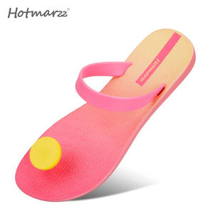 Nouveau Style PVC tongs femmes pantoufles séparateur <span class=keywords><strong>d</strong></span>'<span class=keywords><strong>orteils</strong></span> talon plat anti-<span class=keywords><strong>d</strong></span>érapant dames <span class=keywords><strong>sandales</strong></span> pour intérieur/extérieur - Product Image 2