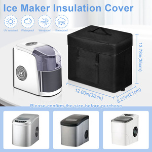<b>Ice</b> <b>Maker</b> Cover Oxford Cloth Zipper Closure Dustproof For Countertop <b>Ice</b> <b>Maker</b> Home Use - Product Image 4