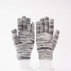 Guantes de trabajo de algodón de 13 pulgadas con certificación CE Guantes de seguridad de algodón tejidos aprobados por ISO9001 Guantes de algodón - Product Image 3