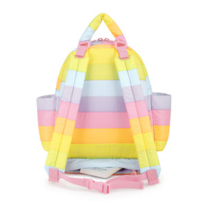 Airy <b>Backpack</b> Eco Soft Handle Iridescent Silver Large Capacity Luxury <b>Backpack</b> - Product Image 2