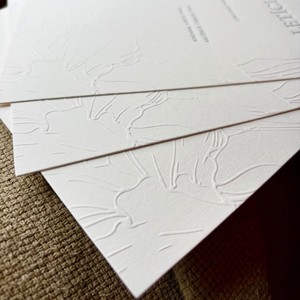 Juego de Invitaciones Clásicas de Papel de Algodón con Impresión Tipográfica, Invitaciones de Boda Vintage Personalizadas, Invitaciones de Compromiso y <span class=keywords><strong>Aniversario</strong></span> con Grabado en Relieve - Product Image 4
