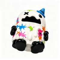 Boîte mystère de figurines colorées, jouet artistique personnalisé en ABS et PVC, figurine de collection mystère, décoration de bureau, cadeau en boîte mystère