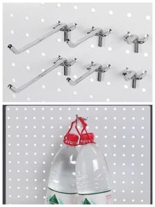 EWANG Panel de rejilla <span class=keywords><strong>Pegboard</strong></span> Ganchos colgantes Supermercado <span class=keywords><strong>Pegboard</strong></span> Slatwall Ganchos - Product Image 6