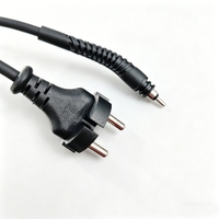 Cordon d'alimentation de haute qualité EU CEE 7/17 16A 250V certifié VDE 360 °   Support pivotant pour outils de coiffure