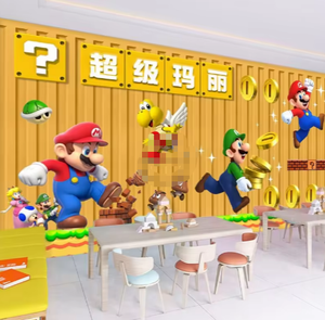Fond d'écran Peel and Stick Super <span class=keywords><strong>Mario</strong></span> Game City Amusement Park - Product Image 4