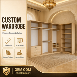 Armoire Modulaire Autoportante en Contreplaqué ISTA-3A, Démontable et Gain de Place pour Villa, Appartement, Chambre à Coucher - Product Image 1