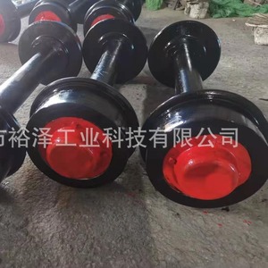 Jeu de roues pour chariot minier 600 900 mm en acier au carbone forgé pour l'exploitation minière du charbon - Product Image 3