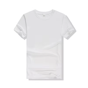 Camiseta de hombre al por mayor 100% poliéster 180GSM de secado rápido, OEM, con impresión de logotipo personalizado, camiseta para campaña electoral. - Product Image 2