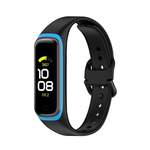 Silikon kavisli bilek Watchband Samsung Galaxy İzle Fit <span class=keywords><strong>2</strong></span> R220 Band kayışı bileklik aksesuarları - Product Image 4