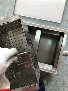 Filtre à graisse commercial en acier inoxydable pour eaux usées de cuisine, séparateur d'eau de cuisson multi-étages - Product Image 3