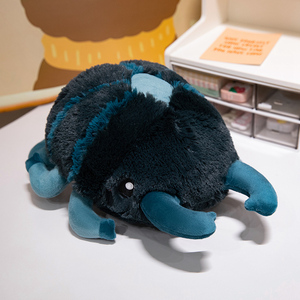 Lindo insecto gordito muñeco de peluche ciervo escarabajo <span class=keywords><strong>abeja</strong></span> orquídea Mantis juguete de peluche para regalo de cumpleaños de los niños - Product Image 5