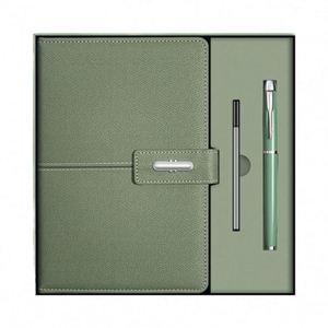 Imaiwill Promotional A5 Stationery <b>Set</b> Leather Cover <b>Notebook</b> Journal Pen for Personal Business Gifts Tradeshow Giveaways - Product Image 4