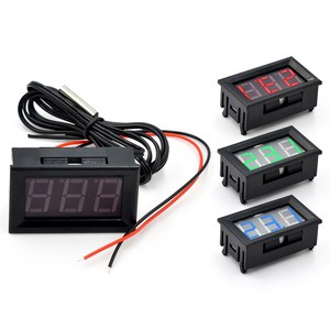 Thermomètre numérique électronique 12V avec affichage LED, détecteur de température, capteur thermocouple, testeur de température - Product Image 1
