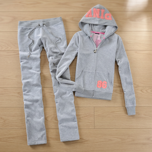 Erni Sports 2025 - Conjunto Deportivo de Verano para Mujer, Cintura Alta Elástica, Color Rosa, Felpa, Spandex/Algodón, Sexy, Estilo Club, Sudadera y Pantalones Hip Hop - Product Image 2