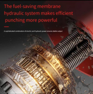 Xách tay không dây tiện dụng tấm kim loại lỗ đục lỗ thuận tiện đấm máy - Product Image 4