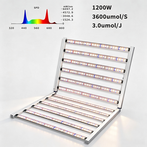 Barra de Luz LED de Espectro Completo para Cultivo, 720W 800W 1200W, Lámpara de Cultivo Comercial para Jardín Interior y Agricultura Vertical - Product Image 3