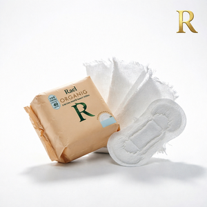 Protège-slip en coton biologique Rael 244 mm, 40 unités, usage quotidien, tous types de peau - Product Image 3