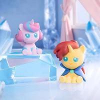Vente en gros My Little Pony Gem Bottle Mini Bean Blind Box Cadeaux d'anniversaire Mini jouets Décoration de bureau Figurine décorative